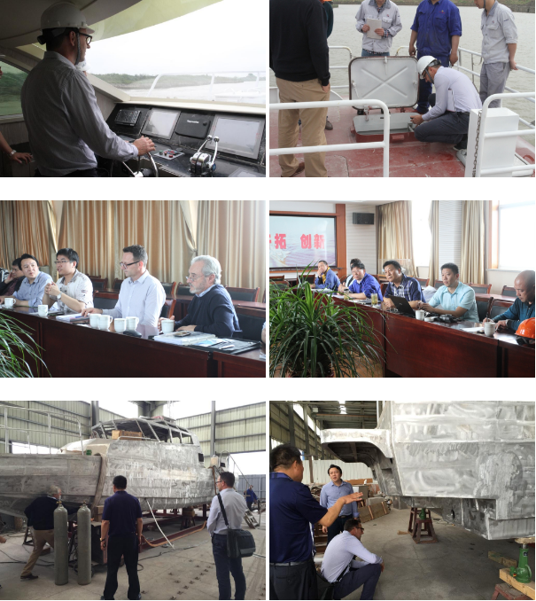 Jiangsu Tongyang Shipping Co., Ltd. had a technical exchange with Doen Waterjets engineers