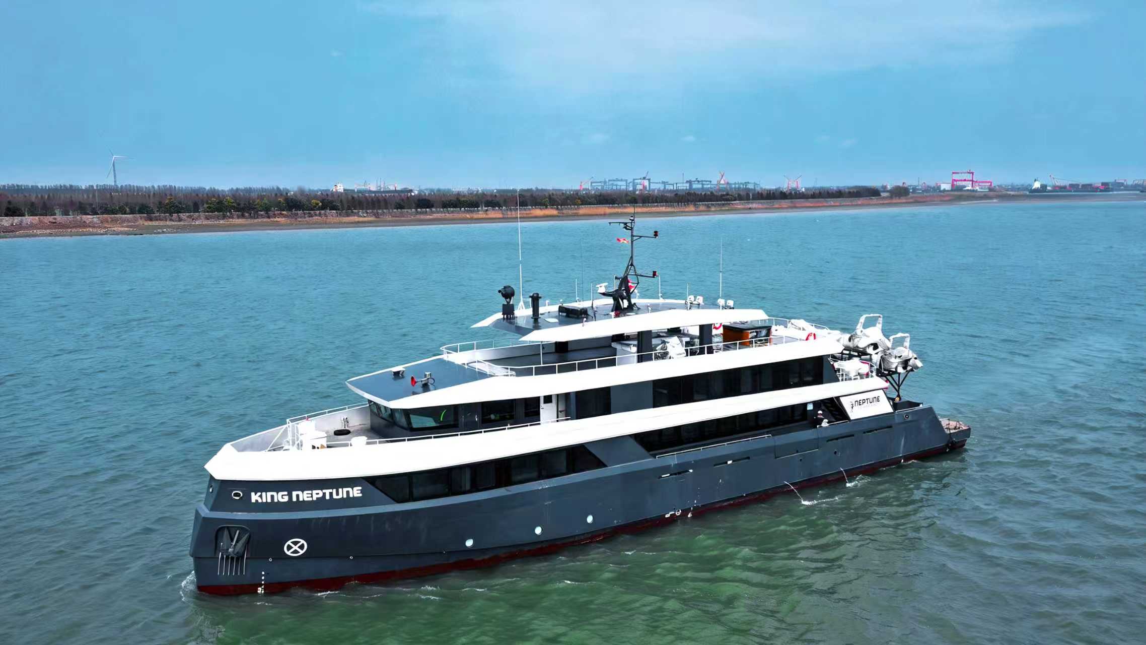46-meter Indonesian coastal passenger ship successfully tests